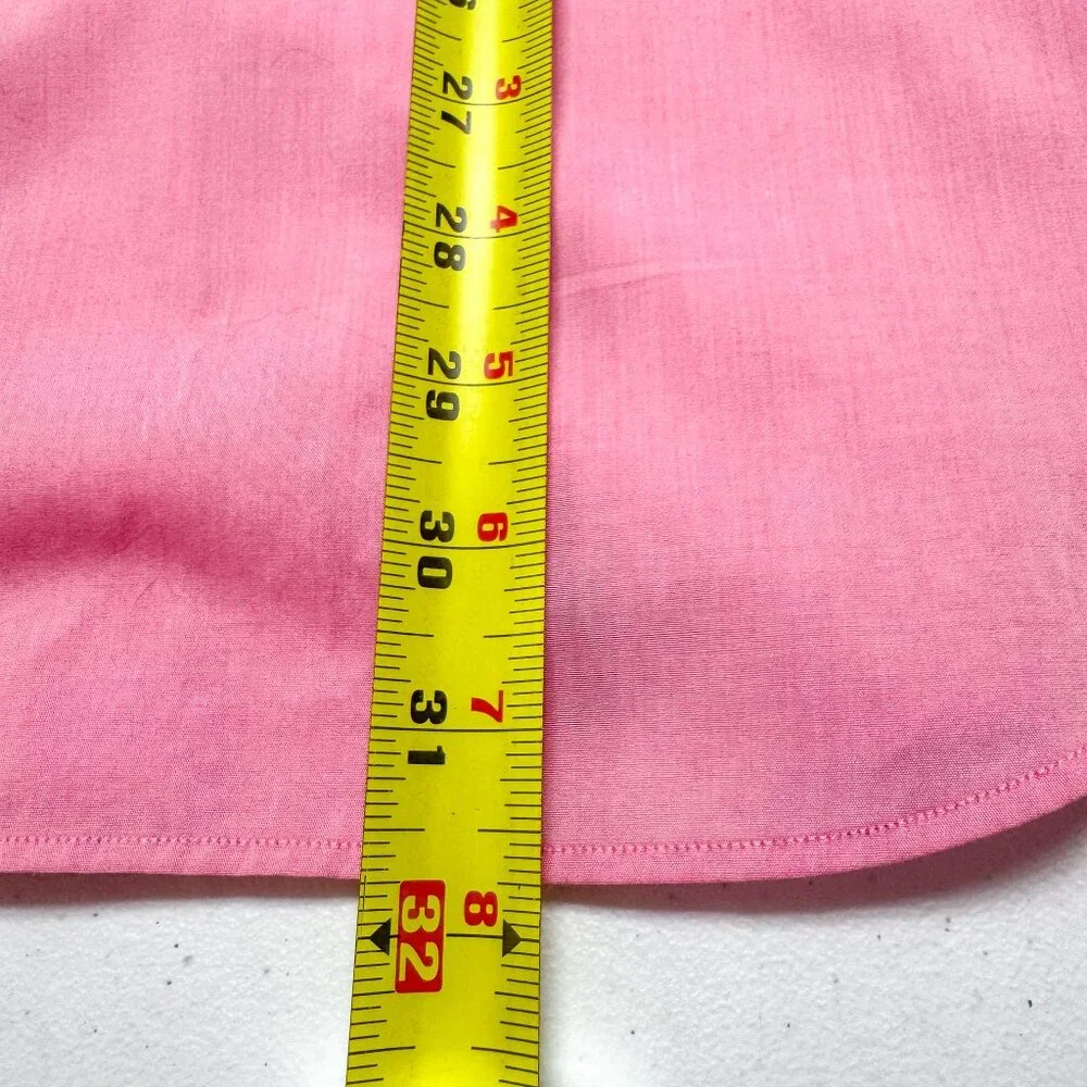 Banana Republic Shirt Mens Medium Slim Pink Outdoor Business Casual Preppy Work‎